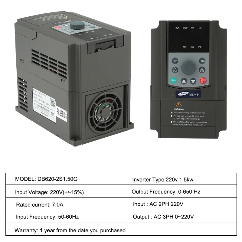 Engraving Machine Spindle Kit Air-cooled 1.5KW Spindle Motor ER11 and 1.5KW Frequency Converter+80mm Bracket