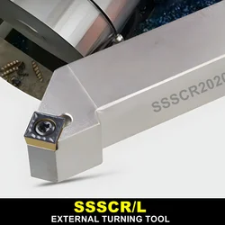 High quality SSSCR1212H09 SSSCR SSSCL 1616H09 2020K09 2525M09 1212H09 2020K12 2525M12 External Turning Tool Holder Cutter