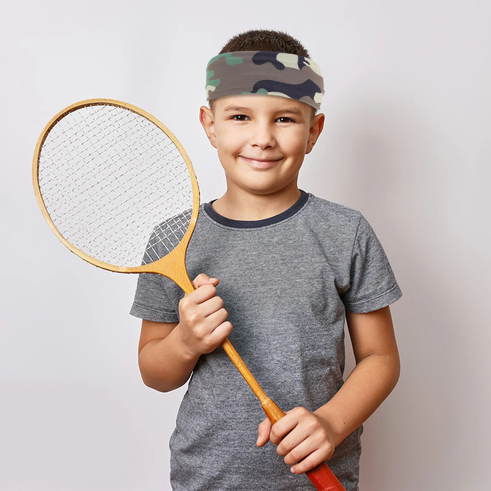 عصابة رأس للعرق للجري، عصابة رأس رياضية مريحة ومرنة للأطفال، عصابة رأس ممتصة للعرق