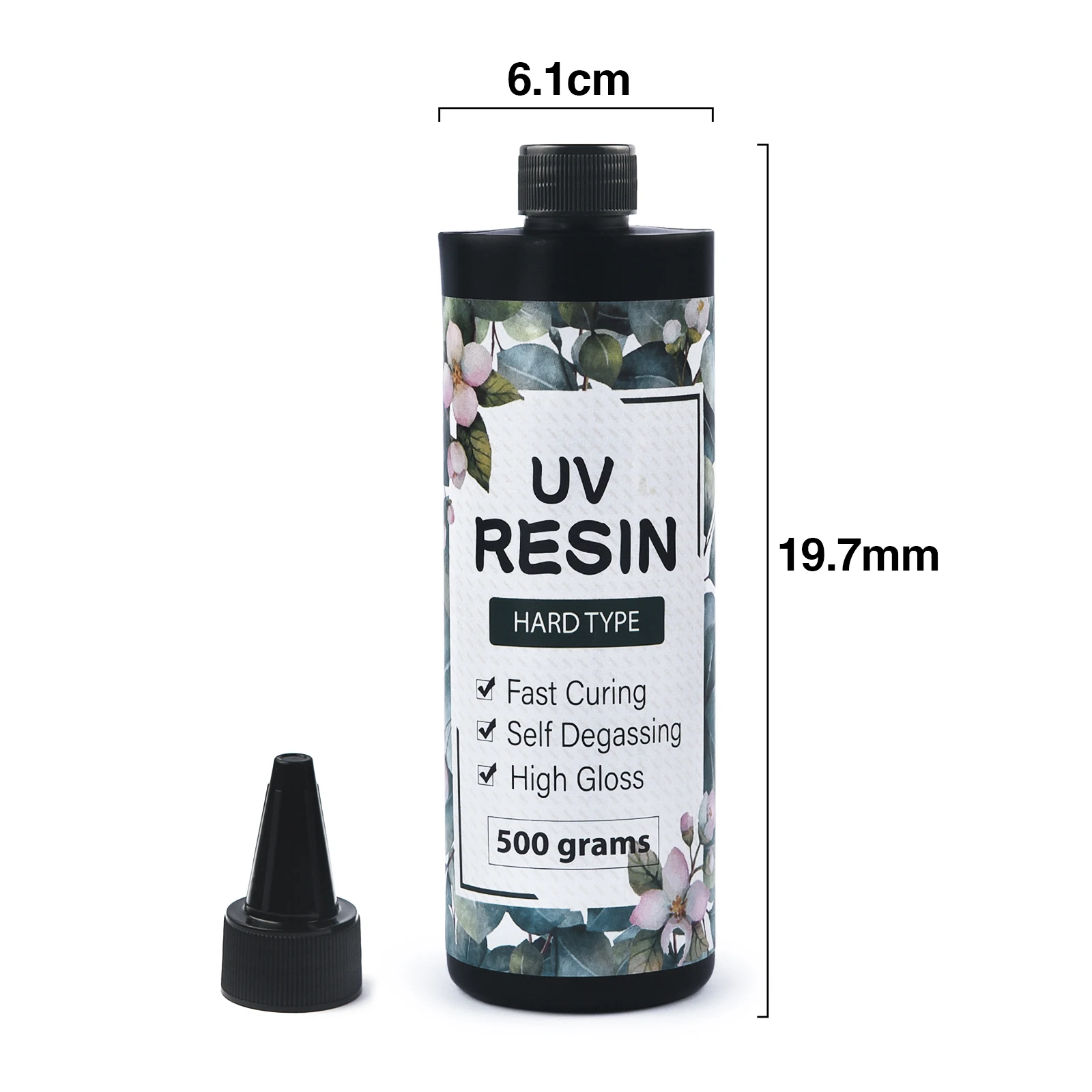 Hard UV Resin Glue Clear Ultraviolet Curing Quick Drying Epoxy Resin UV Glue DIY Epoxy Resin Jewelry Making Handmade Crafts