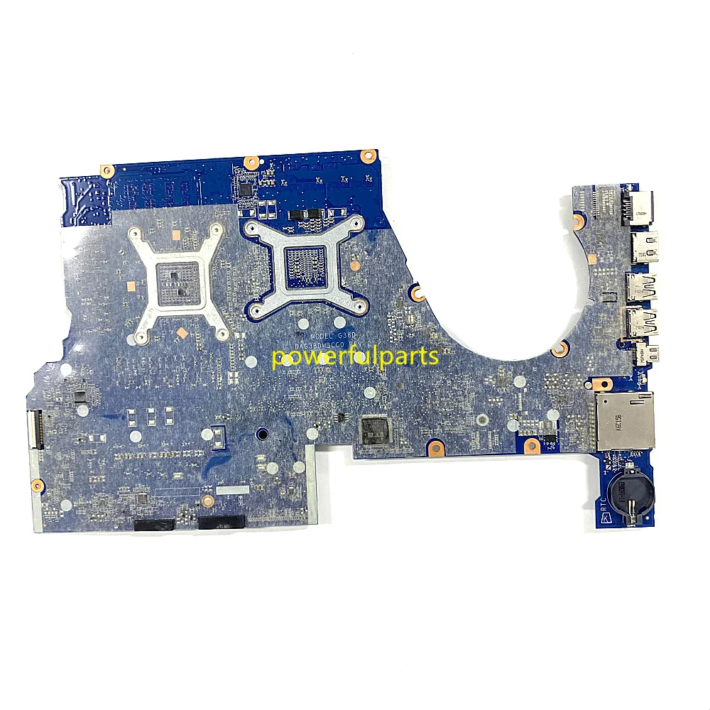 100% Working For HP 17-W 17T-W Motherboard I7-7700HQ Cpu Gtx1060 6GB Graphic 915552-601 DAG38DMBCC0 Mainboard Tested Ok