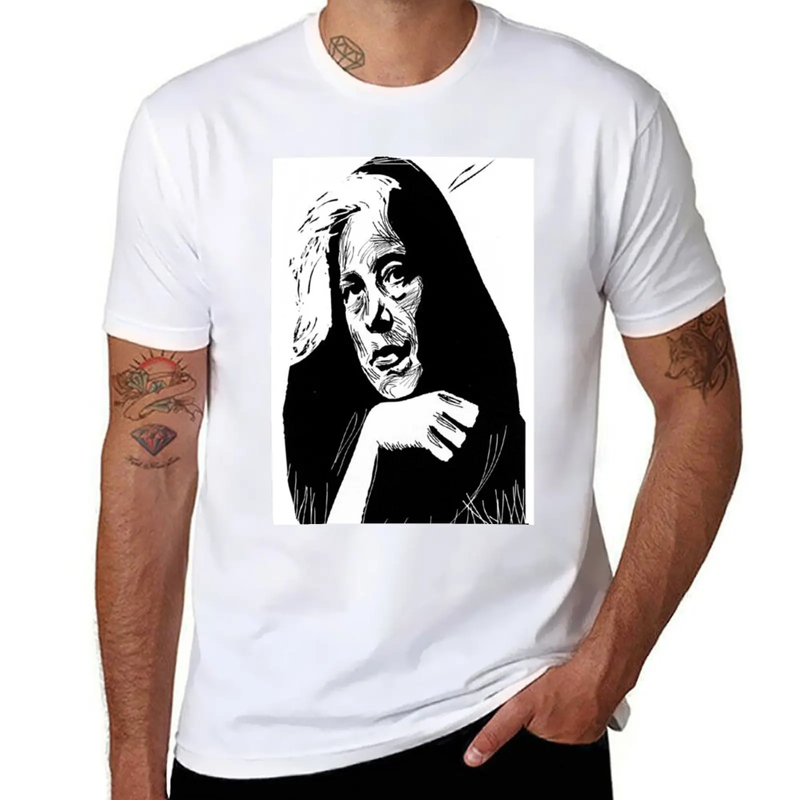 

Susan Sontag T-Shirt t shirt man cotton t shirt personalised t shirt man luxury T-Shirt