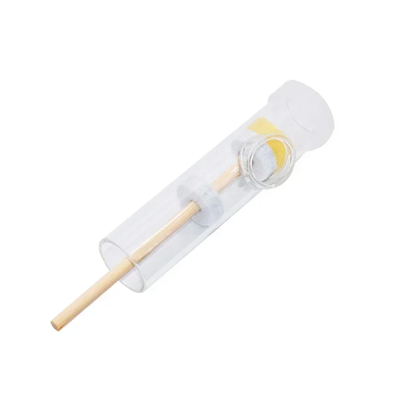 

A 10PCS Wholesale beekeeping tools, utensils, glass bee marking bottles, glass queen bee marking bottles