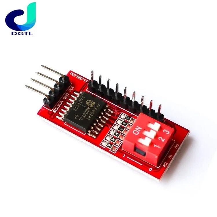 Interface Suporte Cascading Módulo Estendido, PCF8574T I O para I2C Porto, Arduino