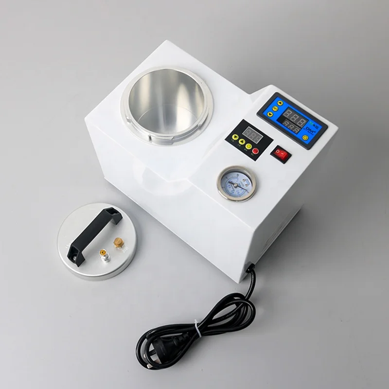 2026 Lab Digital Polymerization Unit Automatic Air Pressure Polymerizing Curing Pots for Dentures