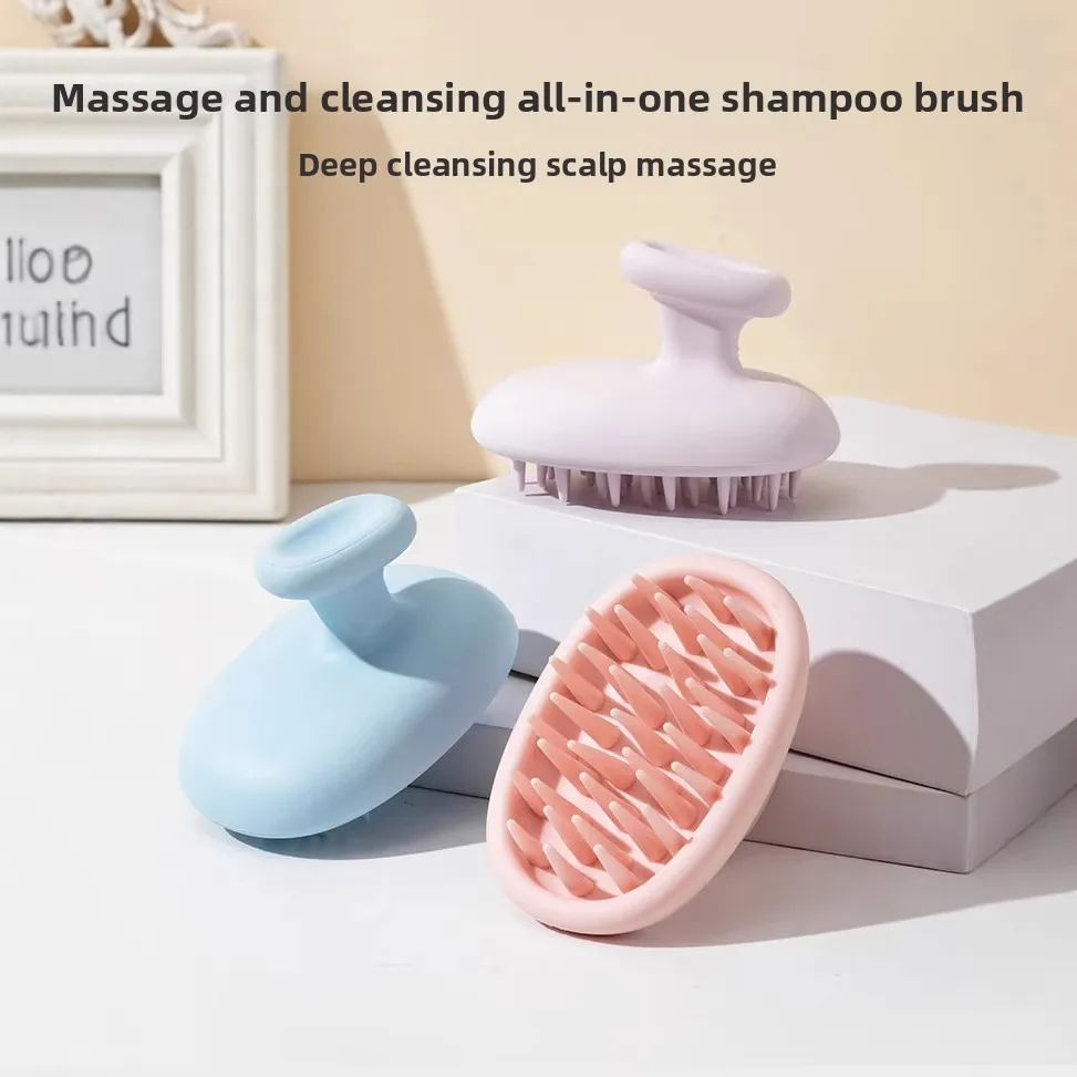 

Hair Washing Comb Shampoo Brush Head Scalp Massage Comb Hair Washing Comb Massage Brush Bath Shower Brush Salon Hairdress Tool