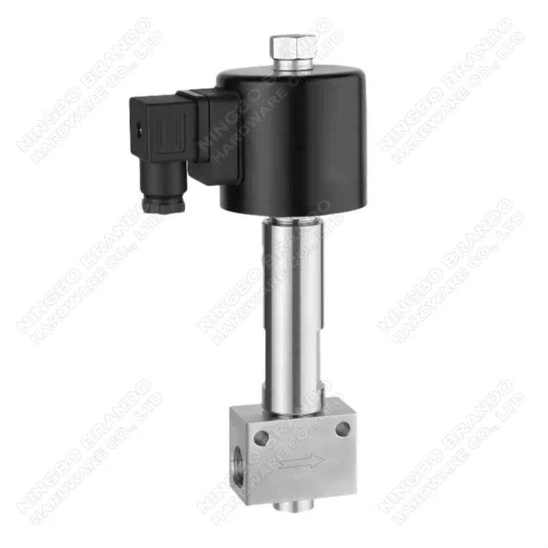 -196 Degrees Very Low Temperature Cryogenic Solenoid Valve For Liquid Nitrogen LN2 Liquid Oxygen O2 Liquid Carbon Dioxide LCO2