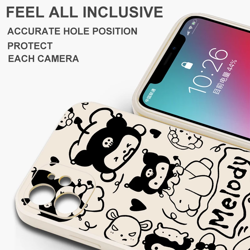 Hello Kitty Cat Melody For Xiaomi Redmi K70 K60 K60E K50S K40S K50 K40 Gaming K30 ULTRA K20 PRO Phone Case Funda