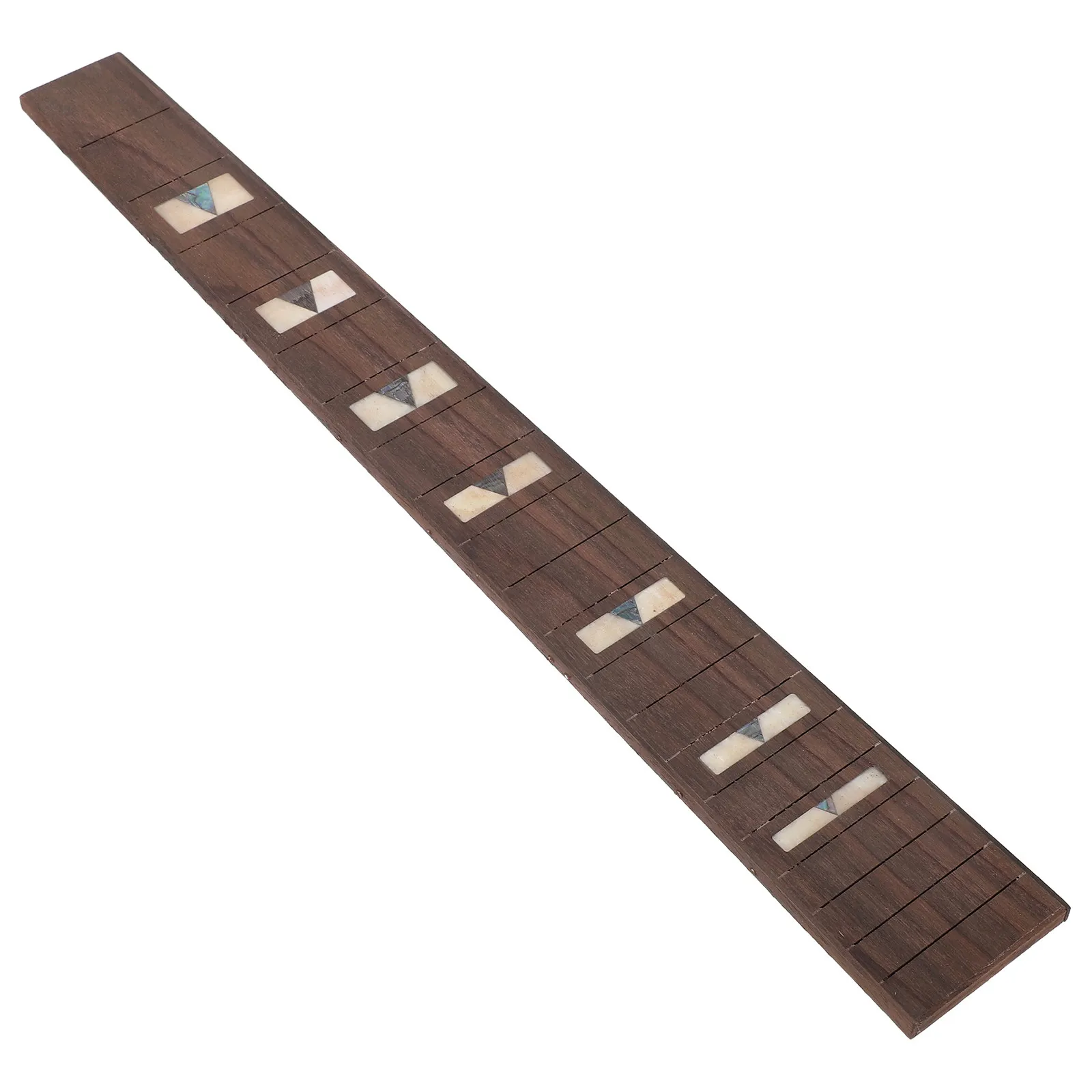 Rosewood Guitar Fingerboard 41 Inch 20 Fret Acoustic Fold Guitar Neck Replacement Solid Shell Surround Enhanced Appearance DIY