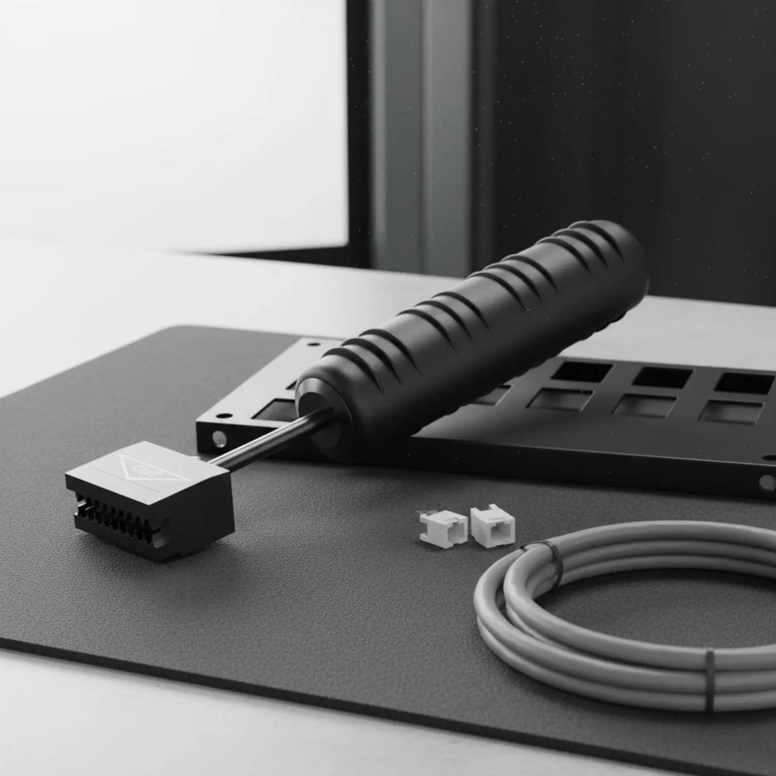 Obrázek 7: Tiskový shodit nářadí výměnnými řezací hlav sit' akce nářadí ergonomická úchop pro DIY hobbyists