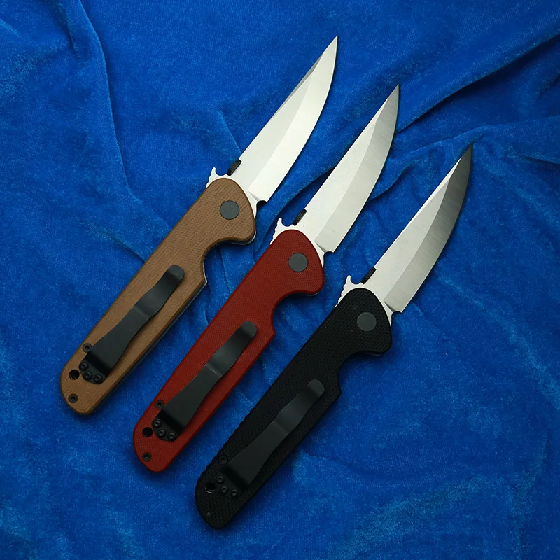 LEMIFSHE إيمرسون كويكن 14c28 شفرة G10 مقبض فولاذي حشية نحاسية للتخييم والصيد والصيد EDC أداة سكين للفرد #2