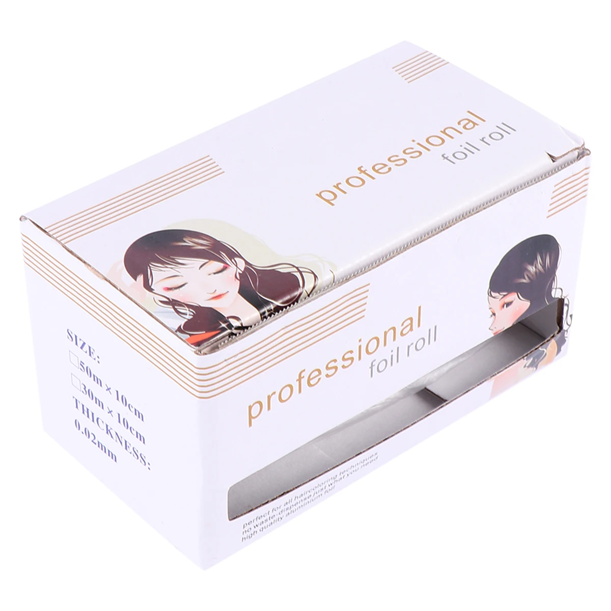

Color Perm Tin Foil Hair Coloring Tinfoil Applicator Professional Silver Styling Tool
