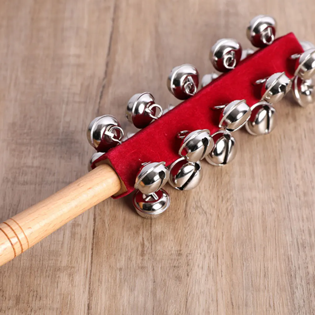 2Pcs Handheld Rattle Compact Size Children Music Learning Instrument Safe Durable Educational Enhance Creativity