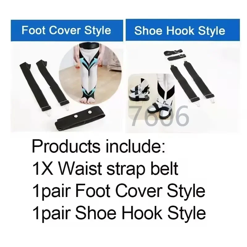 

1 Set Children O/X Leg Shape Correction Belt-Adjustable Bowed Knee Valgum Straightening Posture Corrector for Men Women