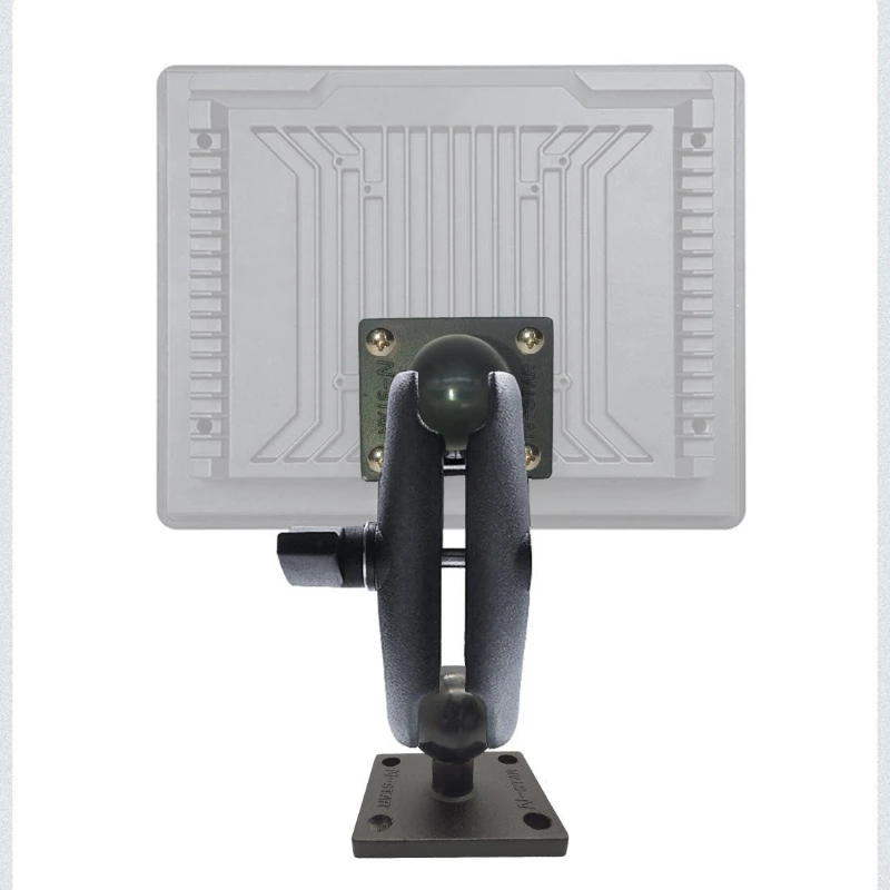 Car Dash Phone Mount Arm Socket Bracket 1 Inch square Ball Head Mount Amps Hole Pattern Drill Down Car Tablet and Phone Holders