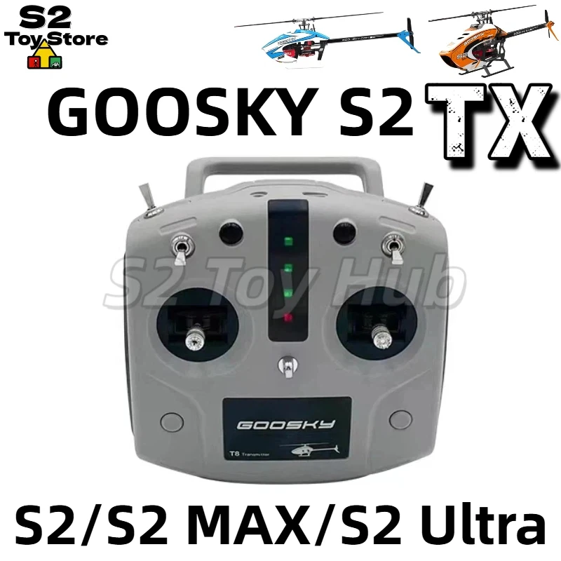 

GOOSKY T8 RC Helicopter Remote Controller Transmitter Professional RC Helicopter Accessory For RC Hobbyists Flight Control Gear