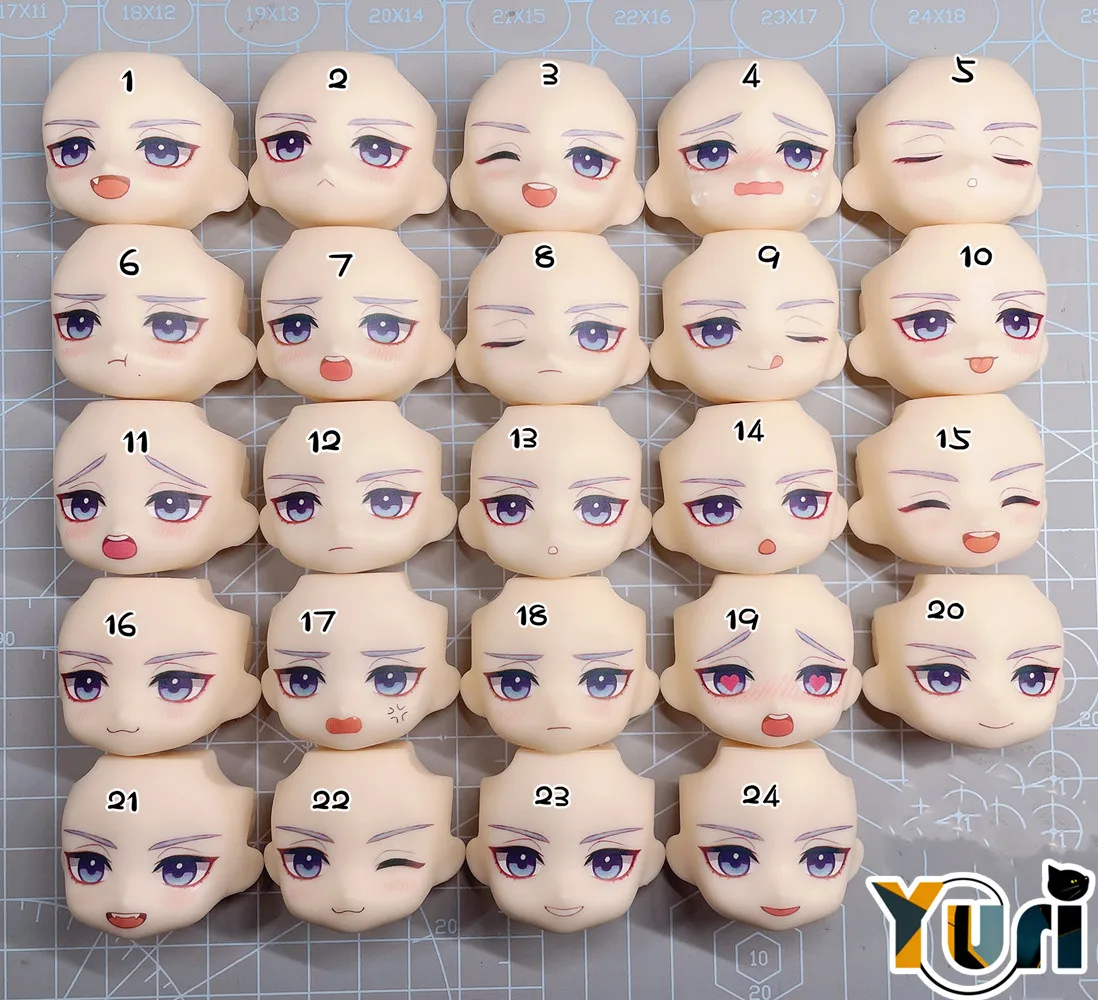 

Yuri Anime Nu: Carnival Edmond Handmade OB11 Water Paste Face Alternate Face Expression Game Cosplay C