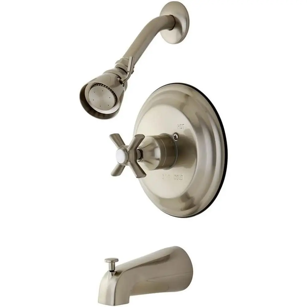 

Millennium Collection Tub and Shower Faucet in Brushed Nickel Finish