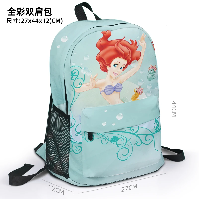 Disney Princess S99871 Fashion Anime Customized Backpack Rucksacks Casual Cartoon Bag Travel Knapsack Unisex Gift