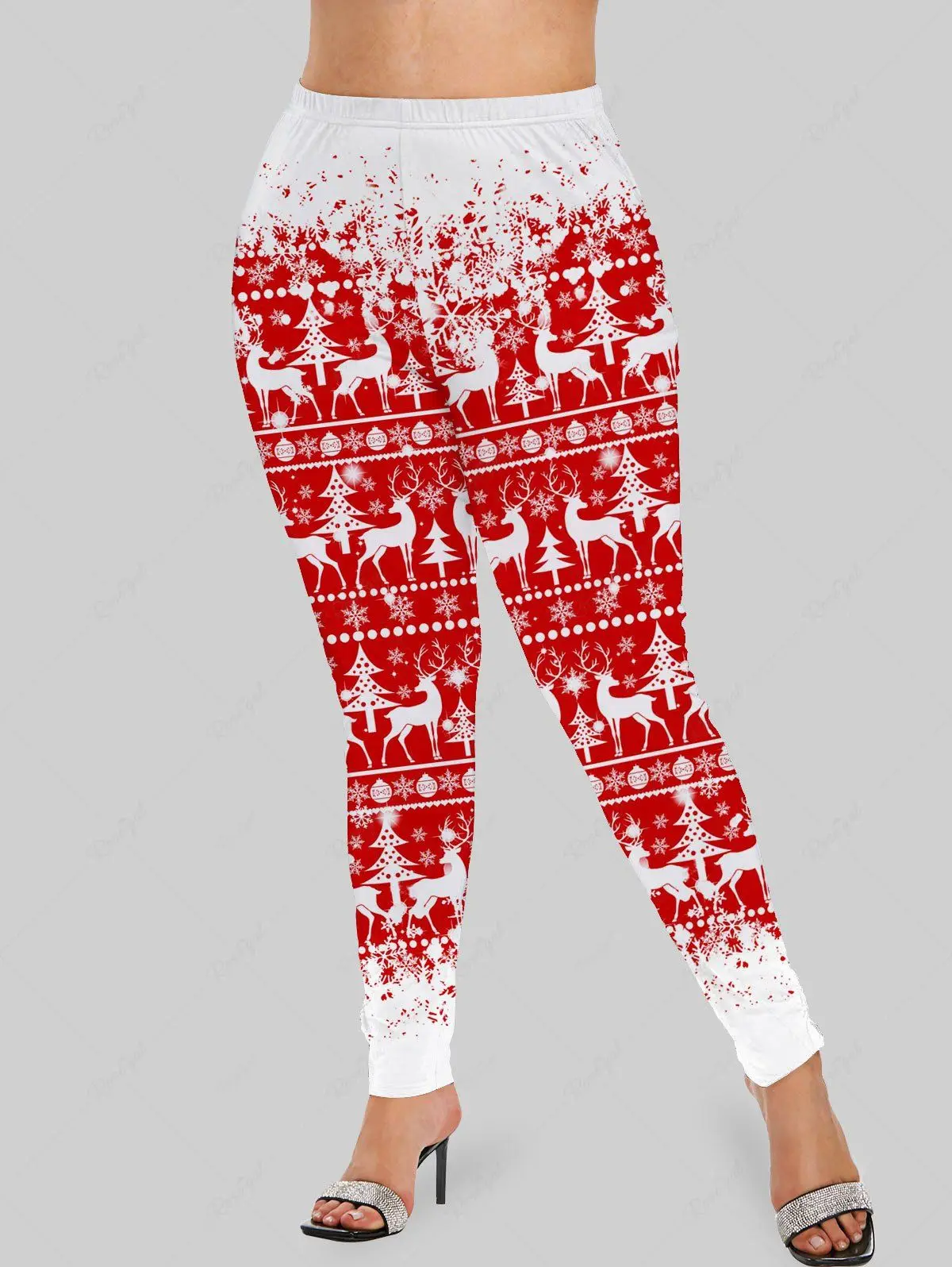 2023 New Christmas Pajama Set Women\'s 3D Print Snowflake Snowman Tree Branch Elk Daily Casual Home Sleepwear Outfits XS-6X