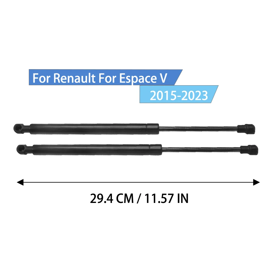 2pcs Front Bonnet Gas Springs for Renault Espace V 1.6 1.8 2.0 654702253R 2015-2023