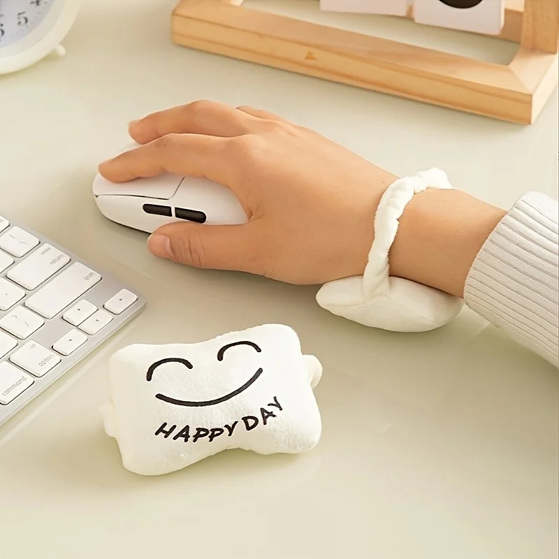 Memory Cute Sponge Pillow Easy to Carry Wrist Pad Mouse Wrist Pad for Office Computers, Laptops, And Lightweight, Easy to Type