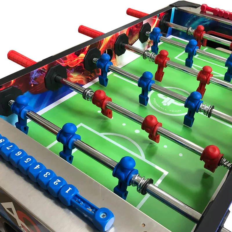 Kangu Road Children's Telescopic Pole Soccer Machine Soccer Table Match, Two-a-side Soccer Table