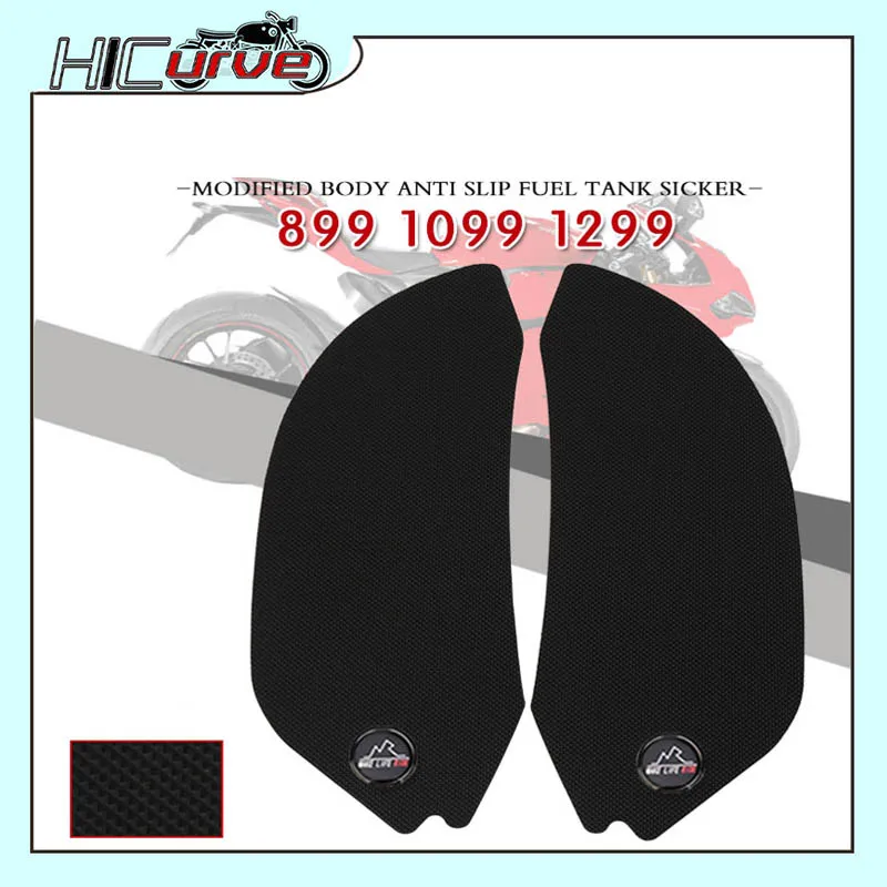 

Motorcycle Anti slip Tank Pad Sticker Gas Knee Grip Traction Side Decal Protector Fit For 899 1099 1199 1299 Panigale