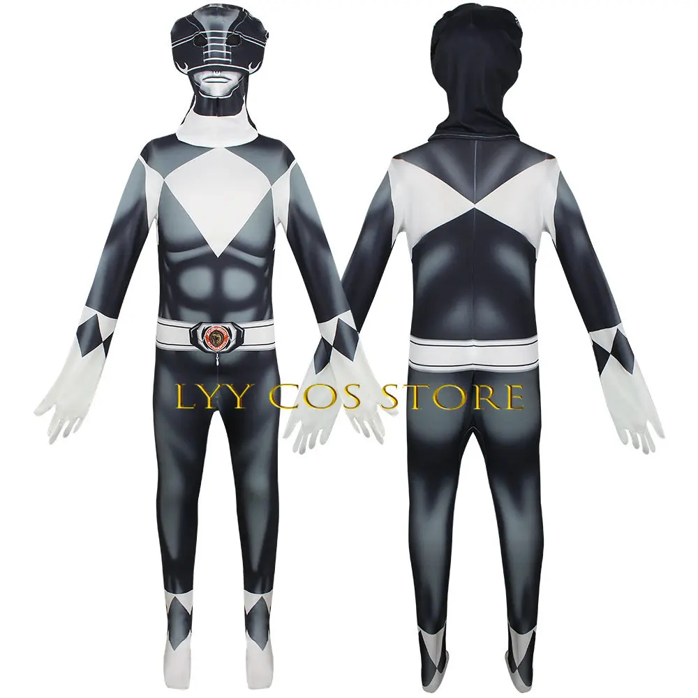 Groothandel Anime Power Cosplay Samurai Shinkenger Kostuum Bodysuit Volwassen Halloween Verjaardagsfeestje Zentai Pak Rangers Jumpsuit