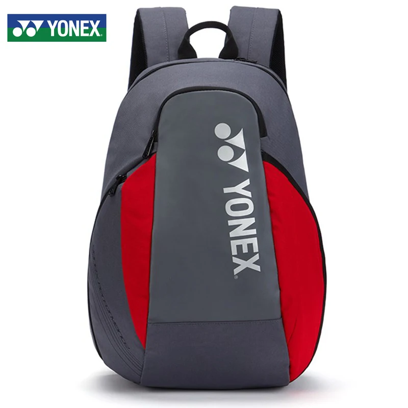 Yonex Genuine Pro Series Backpack Professional Badminton Sports Bag For Women Men With Shoe Compartment Holds Up To 3 Rackets