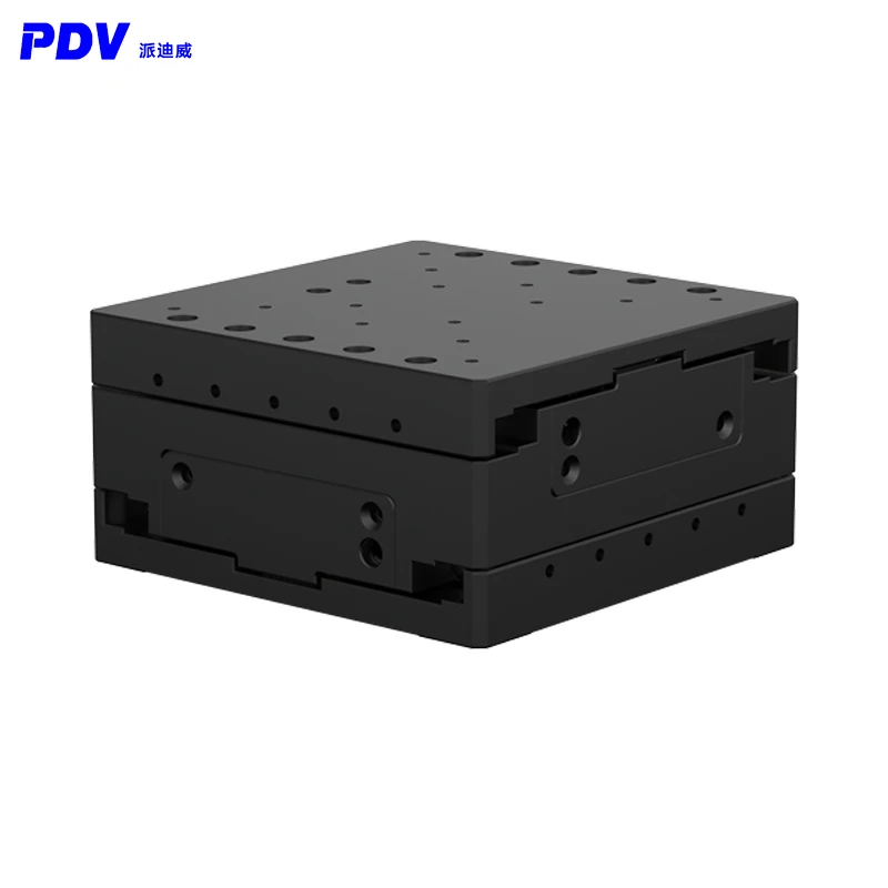 The overall two-dimensional platform of the stepper motor PT-ZT25 has a stroke of XY25