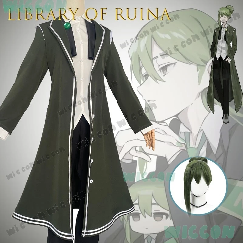 Anime Game Bibliotheek Van Ruina Netzach Cosplay Kostuum Karakter Rollenspel Unisex Outfit Volledige Set Vrouwen Halloween Party Cos - afbeelding 2