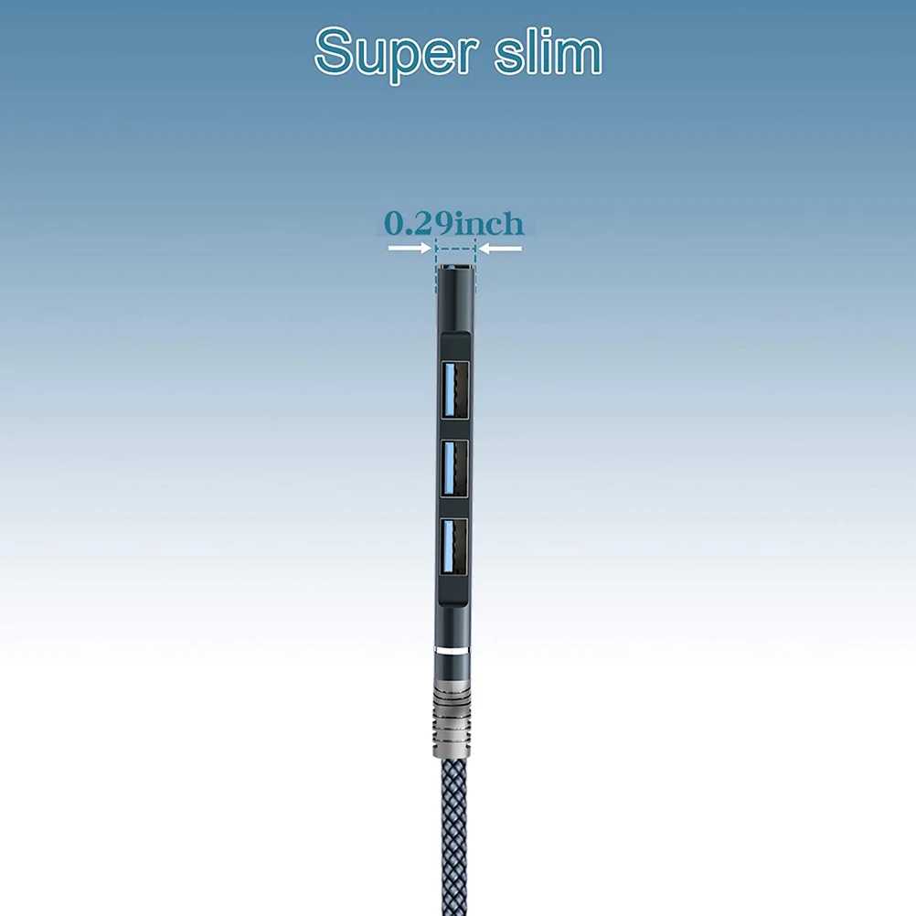 

USB-док-станция-порт-концентратор, разветвитель для ноутбука, маленькая клавиатура для расширения дополнительных портов из алюминиевого сплава