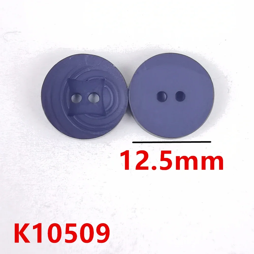 30 pcs 12.5mm 2 Hole High Value Mixed Color Buttons Handmade Resin Material DIY Apparel Sewing Supplies Buttons Accessories