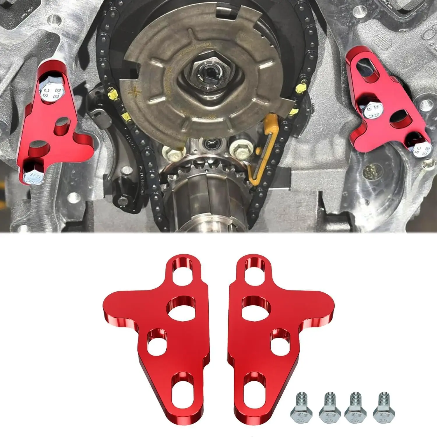 

Инструмент для выравнивания масляного насоса, 2 шт., алюминиевая заготовка для двигателей Gen V Lt1/Lt4/Lt5/L83/L86/L87 (красный)