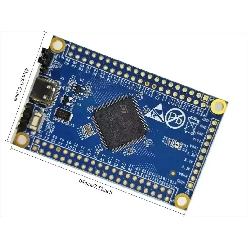 Placa de núcleo de sistema mínimo STM32G4, STM32G473, STM32G473VET6, placa de desenvolvimento