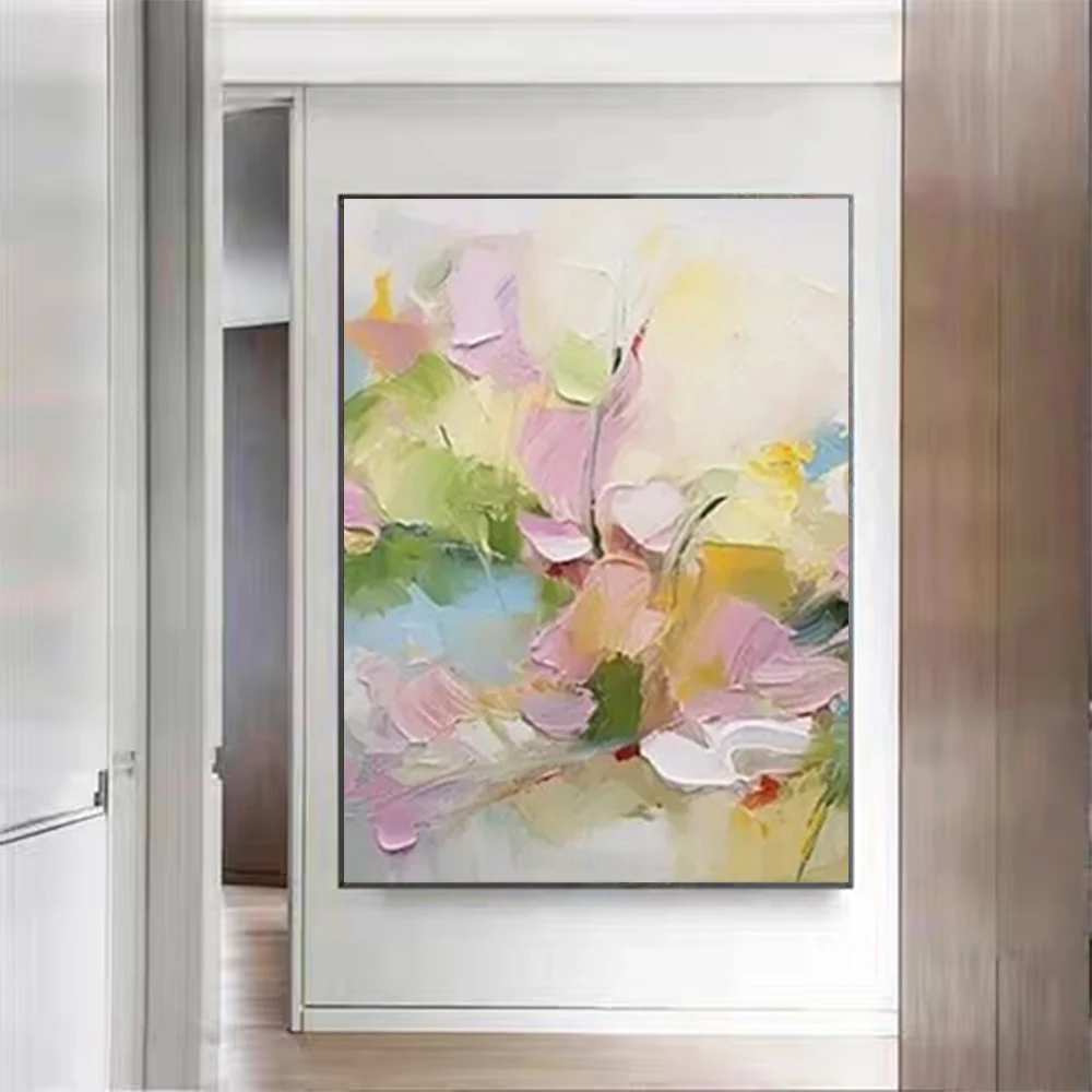 

Hand Pained Oil Painting on Canvas 3D Abstract Thick Texture Cuadros home Decor wall art picture For Living Room Decor artwork