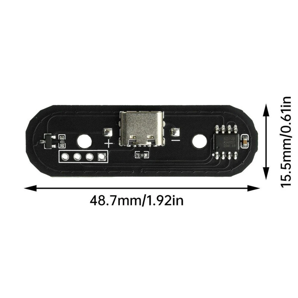 8-Mode Colorful TailLight Type-C Flow Light Wireless LED Flashing Gradient Breathing Rotating Lamp for RC Vehicle Aircraft Drone