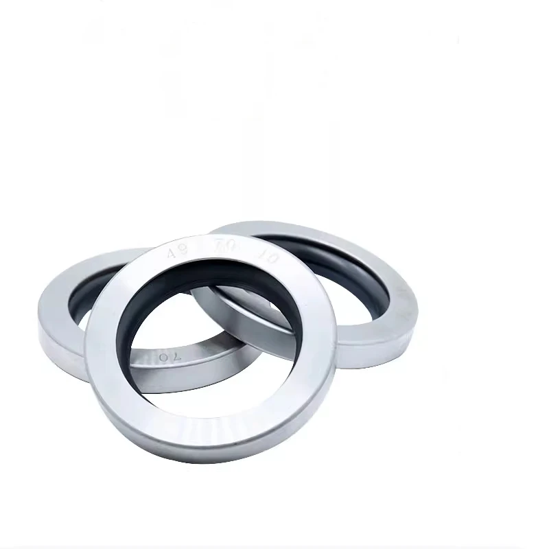 

1Pcs Stainless Steel Oil Seal Large Size ID For Air Compressor Hot Oil Pump Dual Lip Screw Air Compressor Spare Parts