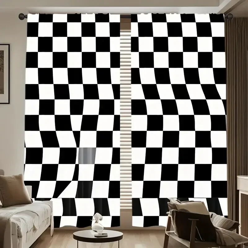 ستائر مطبوعة بنمط برتقالي حديث، ستائر كيس عمود 42*84، غرفة النوم وغرفة المعيشة، ديكور المنزل، ديكور الغرفة #3