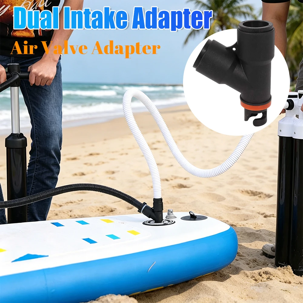Air Valve Adaptor Wear- Rowing Boat Air Valve Adaptor Nylon Kayak Inflatable Pump Adapter for SUP Board
