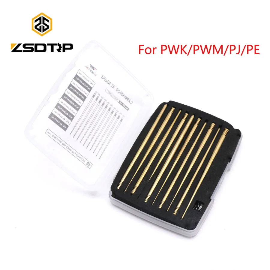 Agujas de chorro de carburador ZSDTRP PWK 33-42 N427-48-CCJ/CEG/DDJ/DDK/DEF/DEG/DEJ/DGG/DGJ/DGL para agujas de chorro Keihin PWK PWM PJ PE