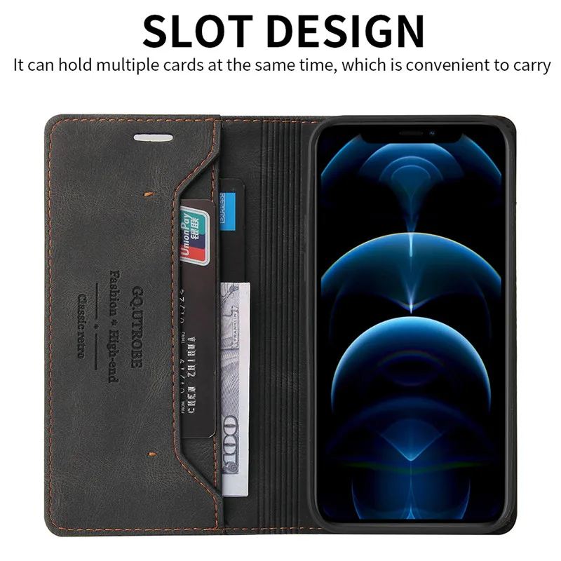 Magnetic Wallet Flip Cover Case For Huawei P40 P30 P20 Pro P40 Lite E P30Lite P40Pro Cover Anti-theft Leather Phone Bags 2023