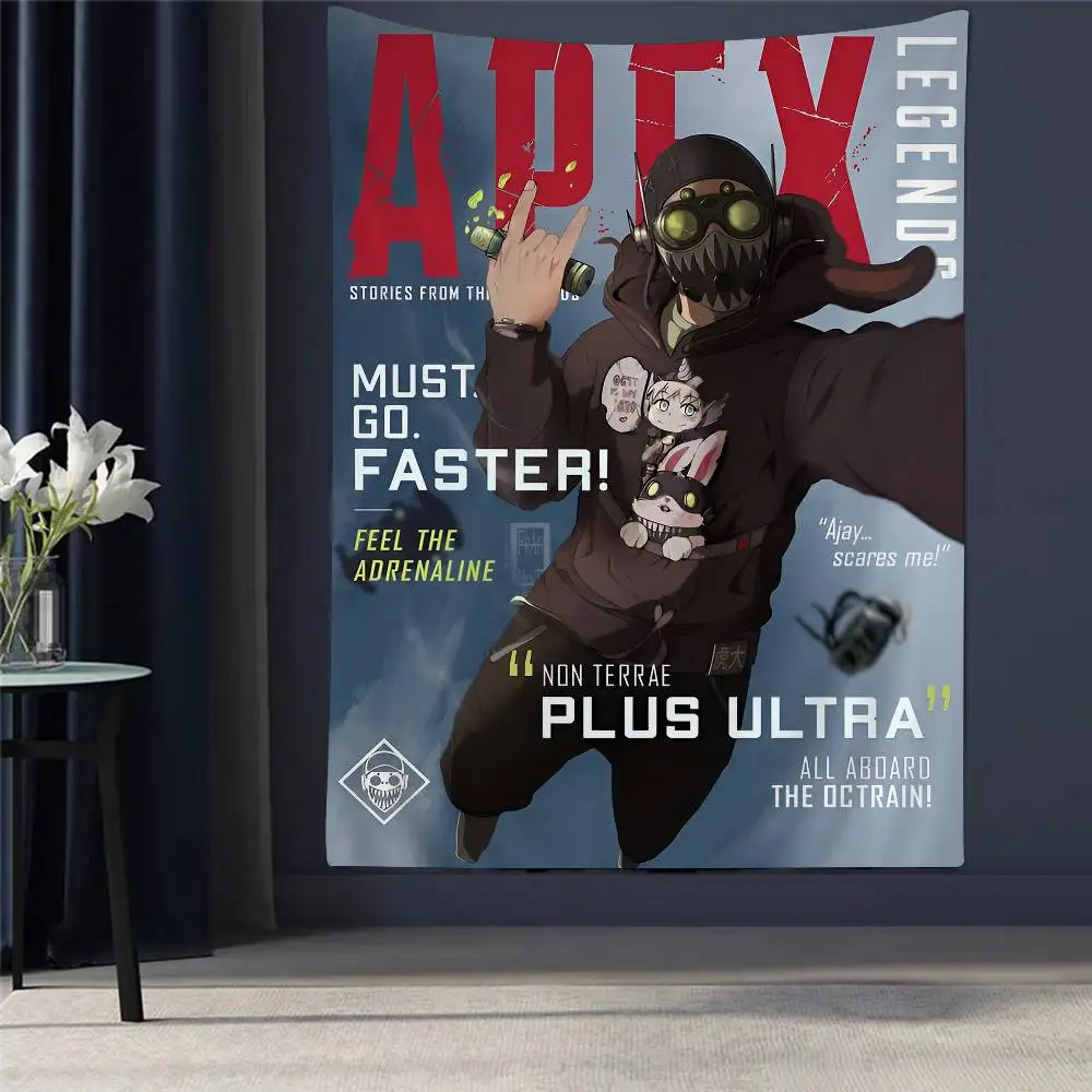 

Game A-Apex Legends Hippie Wall Hanging Tapestries For Living Room Home Dorm Decor Kawaii Room Decor
