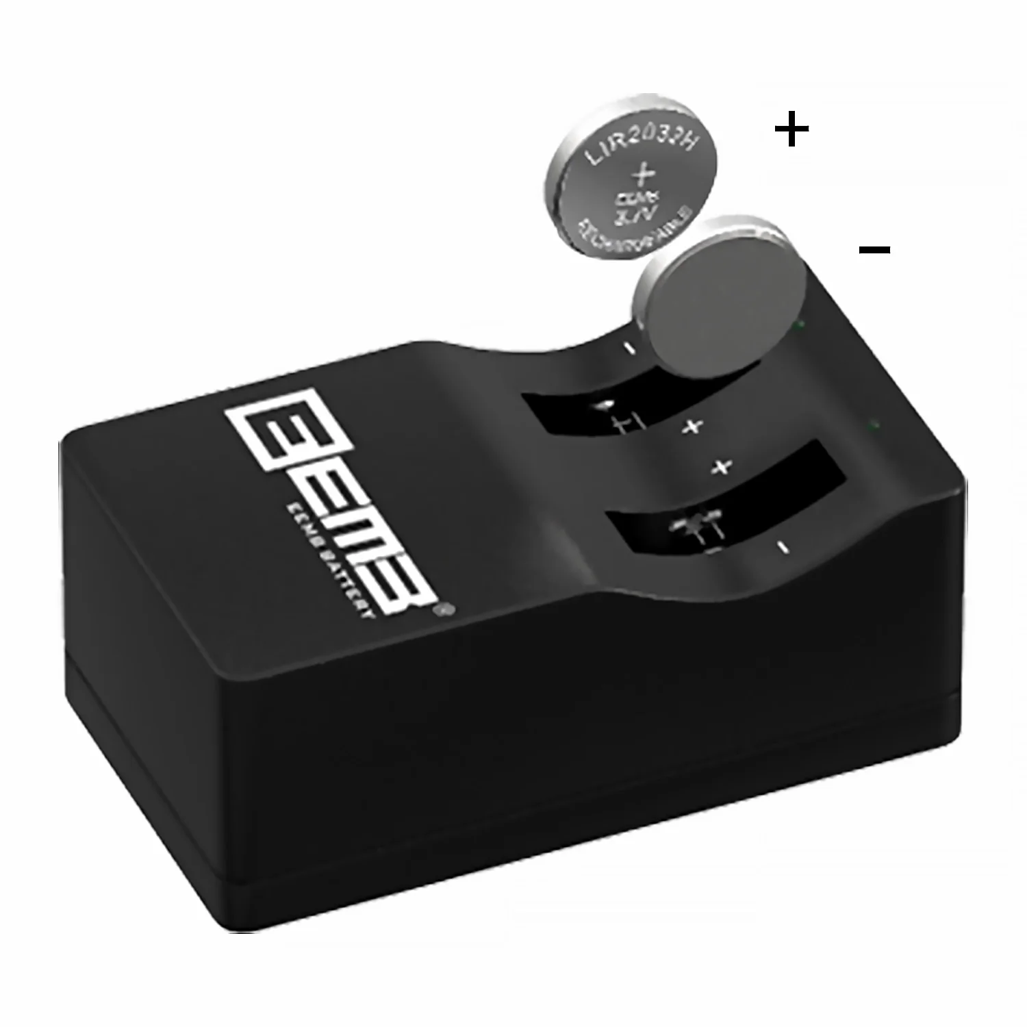 EEMB LIR2032H Button Battery 70mAh With Charger(optional)2032 3.7V Rechargeable Battery Lithium Cell Coin Batteries for Car Keys