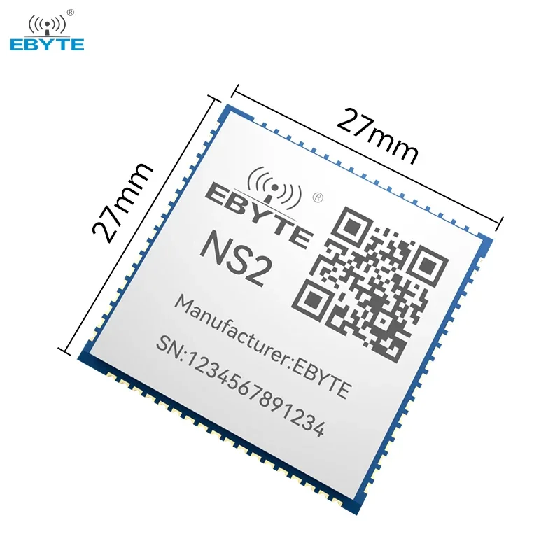 Serial Port to Ethernet Module TTL Level to RJ45 Ethernet EBYTE NS2/NS4/NS8/NS8-TB Modbus TCP to RTU MQTT URAT SMD Module