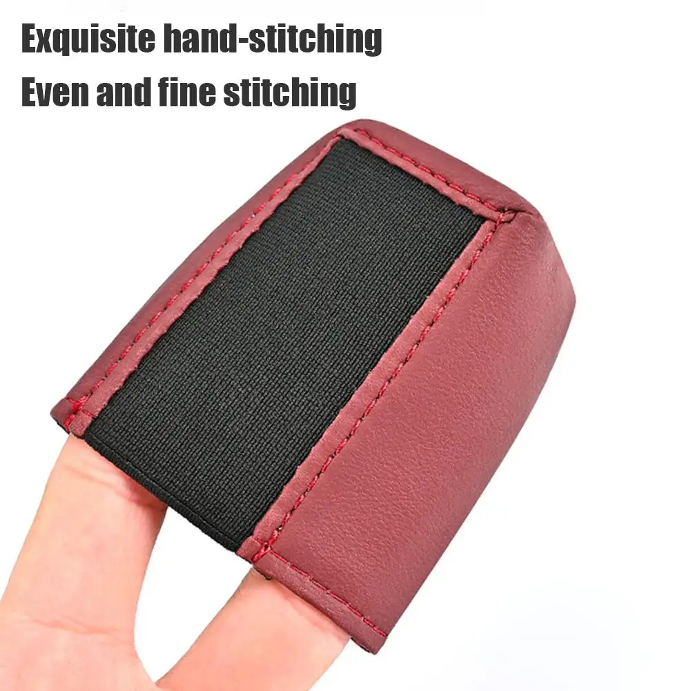 

Car Seat Belt Socket Protective Cover Car Interior Seat Belt Decorative Protective Leather Cover