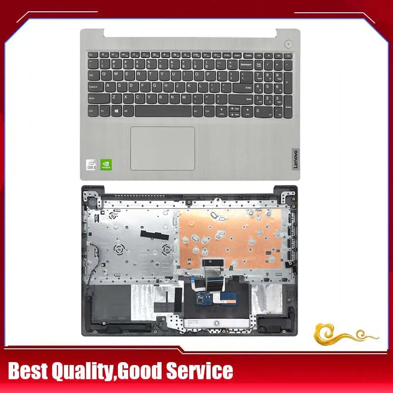 

YUEBEISHENG New/org For Lenovo IdeaPad 15S iml 3-15IIL 2020 Palmrest US keyboard upper cover Touchpad