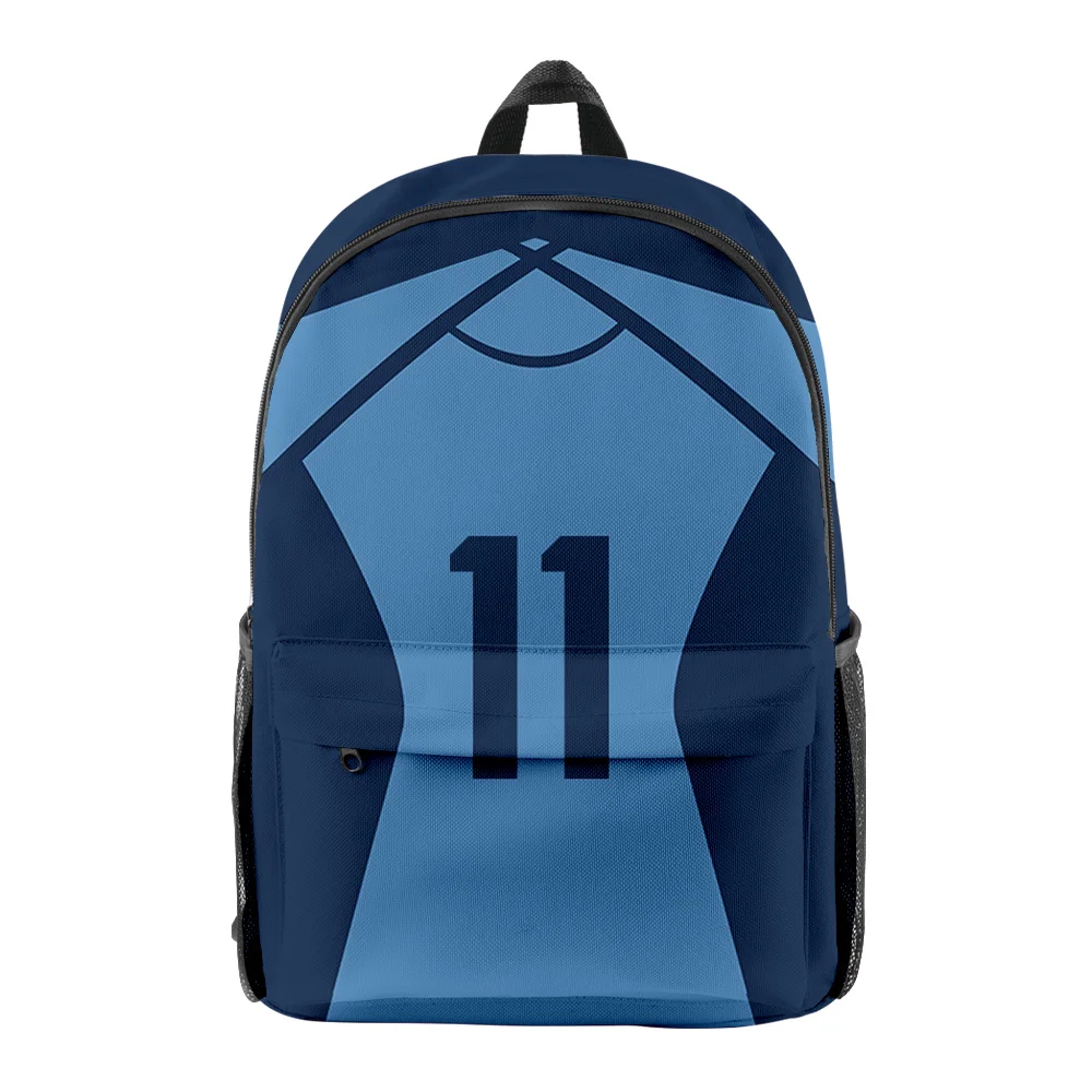 

Anime Blue Lock Backpack Zipper Rucksack Student School Bag Unisex Daypack Traval Bag Harajuku Bag