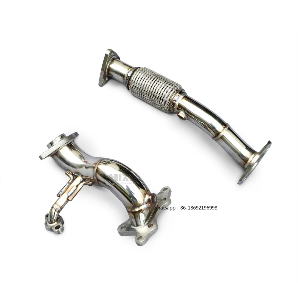 Suit for Honda Fit GK5 1.5 2014-2019 Stainless Steel Downpipe Exhaust Modificationracing Power Enhancement Factory Direct Sales